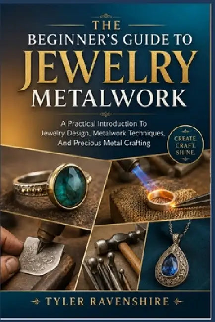 The Beginner's Guide to Jewelry Metalwork: A Practical Introduction To Jewelry Design, Metalwork Techniques, And Precious Metal Crafting by Tyler Ravenshire