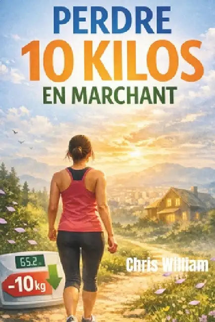 PERDRE 10 KILOS EN MARCHANT - sans frustration ni régime: La méthode simple et naturelle pour maigrir sans régime ni sport intensif - Programme progre by Chris William