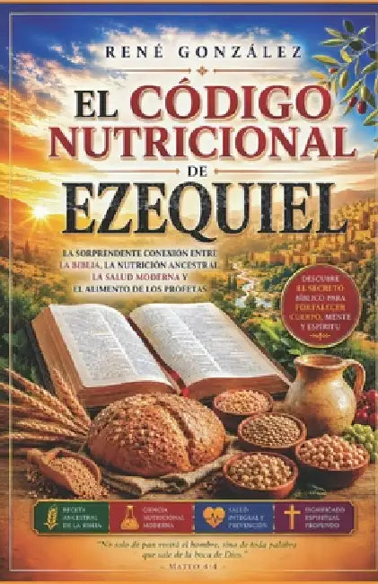 El Código Nutricional de Ezequiel: La sorprendente conexión entre la Biblia, la nutrición ancestral, la salud moderna y el alimento de los profetas by René González