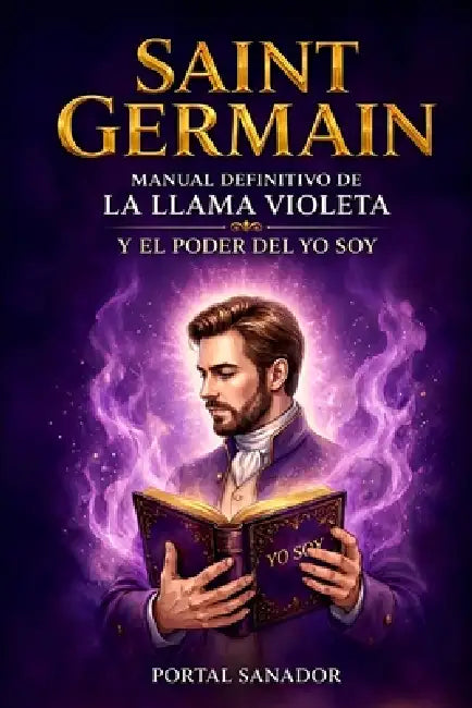 Saint Germain. Manual Definitivo de la Llama Violeta y el Poder del YO SOY: Guía Maestra de Transmutación y Libertad by Portal Sanador