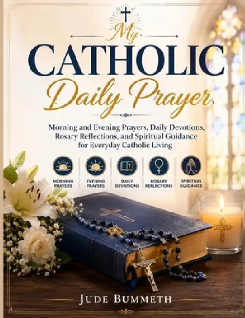 My Catholic Daily Prayer: Morning and Evening Prayers, Daily Devotions, Rosary Reflections, and Spiritual Guidance for Everyday Catholic Living by Jude Bummeth