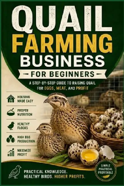 Quail Farming Business for Beginners: A Practical Step-by-Step Guide to Starting, Managing, Marketing, and Growing a Profitable Quail Farming Business by David Josephson