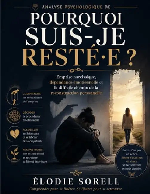 Analyse psychologique de Pourquoi suis-je resté-e?: Emprise narcissique, dépendance émotionnelle et le difficile chemin de la reconstruction personnel by Élodie Sorell