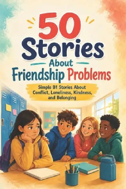 50 Stories About Friendship Problems: Simple B1 Stories About Conflict, Loneliness, Kindness, and Belonging by Elizabeth Snow