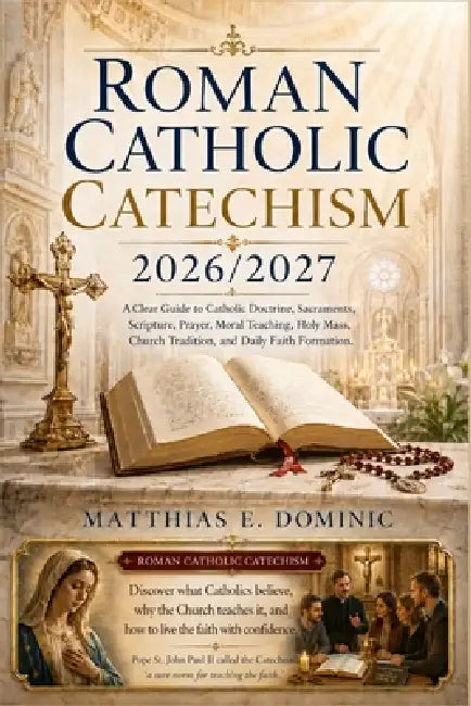 Roman Catholic Catechism 2026/2027: A Clear Guide to Catholic Doctrine, Sacraments, Scripture, Prayer, Moral Teaching, Holy Mass, Church Tradition, an by Matthias E. Dominic