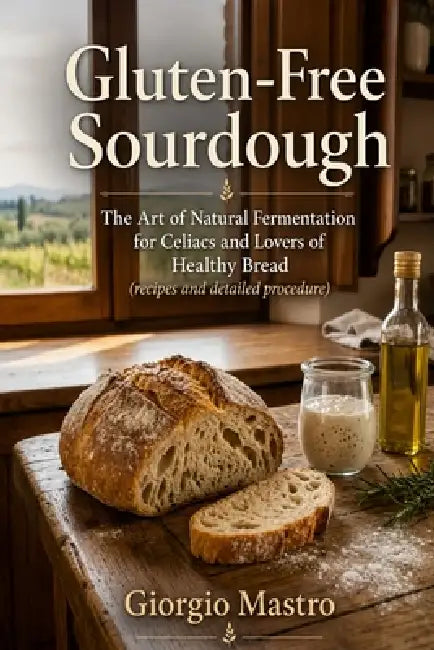 Gluten-Free Sourdough: : The Art of Natural Fermentation for Celiacs and Lovers of Healthy Bread (recipes and detailed procedure) by Giorgio Mastro