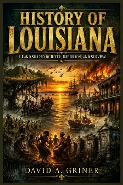 History of Louisiana: A Land Shaped by River, Rebellion, and Survival by David A. Griner