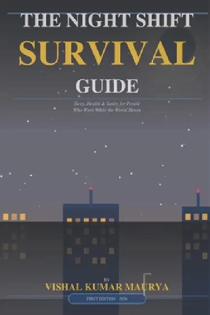 The Night Shift Survival Guide Sleep, Health & Sanity for People Who Work While the World Sleeps by Vishal Kumar Maurya