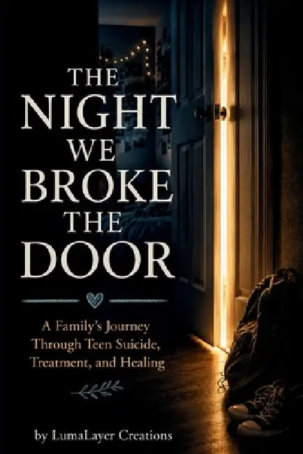 The Night We Broke the Door: A Family's Journey Through Teen Suicide, Treatment, and Healing by Lumalayer Creations