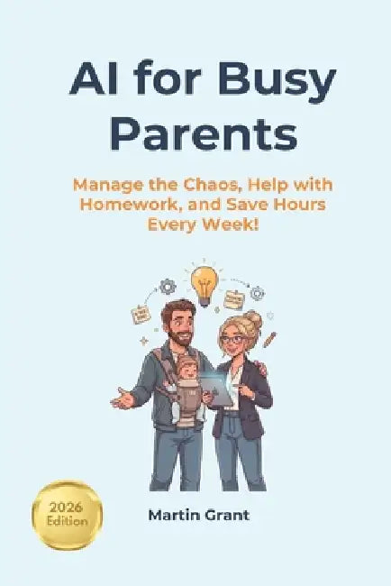 AI for Busy Parents: Manage the Chaos, Help with Homework, and Save Hours Every Week by Martin Grant