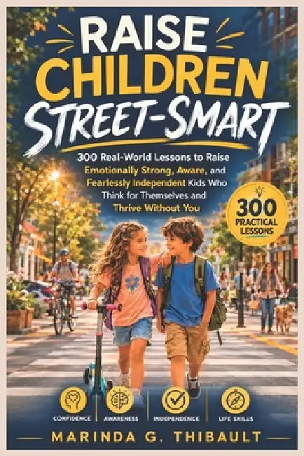 Raise Children Street-Smart: 300 Real-World Lessons to Raise Emotionally Strong, Aware, and Fearlessly Independent Kids Who Think for Themselves and T by Marinda G. Thibault