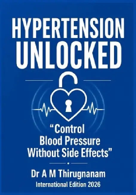 HYPERTENSION UNLOCKED - Control Blood Pressure Without Side Effects by A. M. Thirugnanam