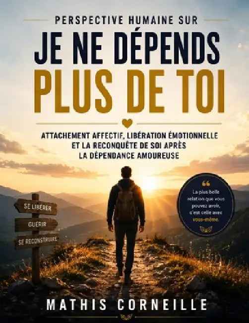 Perspective humaine sur Je ne dépends plus de toi: Attachement affectif, libération émotionnelle et la reconquête de soi après la dépendance amoureuse by Mathis Corneille