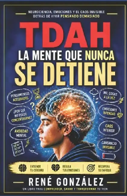 TDAH El Ruido Dentro de la Mente: Del miedo a la alegría: comprende, gestiona y transforma tus emociones primarias by René González