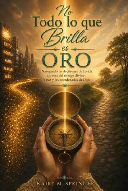 No Todo lo que Brilla es Oro: Navegando las decisiones a través del tiempo divino, la paz y las coordenadas de Dios by Kairy Springer
