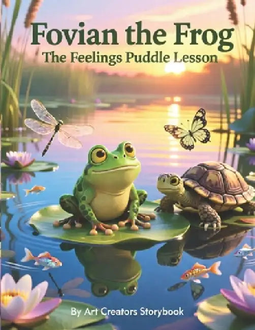 Fovian the Frog The Feelings Puddle Lesson: A Magical Swamp Adventure About Understanding Emotions, Self-Awareness, and Learning How to Stay Calm When by Art Creators