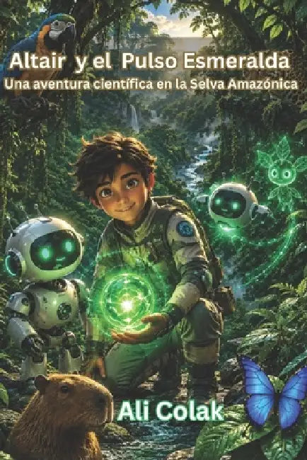 Altair y el Pulso Esmeralda(Libro 6 de la serie Las aventuras de Altair): Una aventura científica en la Selva Amazónica by Ali Colak