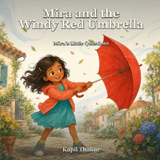 Mira and the Windy Red Umbrella by Kapil Thakur