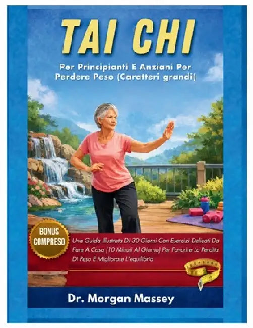 Tai Chi Per Principianti E Anziani Per Perdere Peso (Caratteri grandi): Una Guida Illustrata Di 30 Giorni Con Esercizi Delicati Da Fare A Casa (10 Min by Morgan Massey