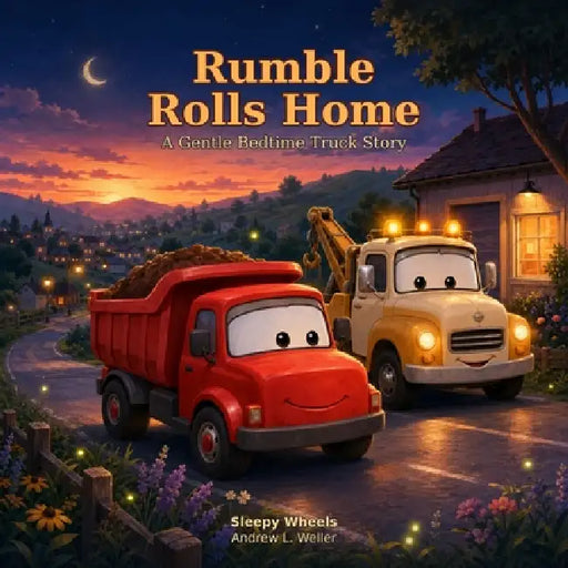 Mr Rumble Rolls Home: A Gentle Bedtime Truck Story for Toddlers and Preschoolers by Alfred Weller, Andrew L. Weller