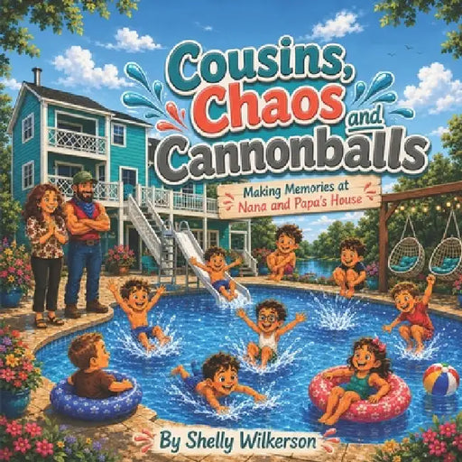 Cousins, Chaos, and Cannonballs: Making Memories at Nana and Papa's House by Shelly Wilkerson