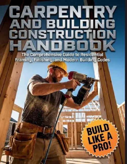Carpentry and Building Construction HandBook: The Comprehensive Guide to Residential Framing, Finishing, and Modern Building Codes by Edward R. Tincher