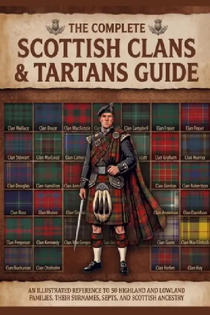 The Complete Scottish Clans & Tartans Guide: An Illustrated Reference to 50 Highland and Lowland Families, Their Surnames, Septs, and Scottish Ancestr by Keegan Friesen