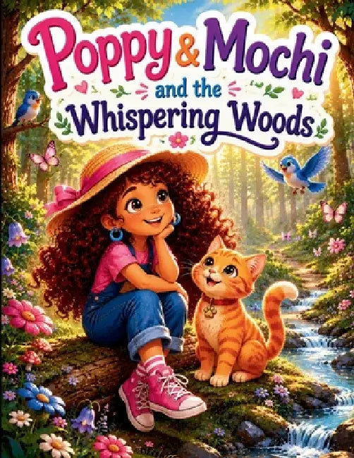 Poppy & Mochi and the Whispering Woods: A Cozy Magical Adventure About Friendship, Kindness, and Courage for Kids Ages 4-8 by Poppy Vale