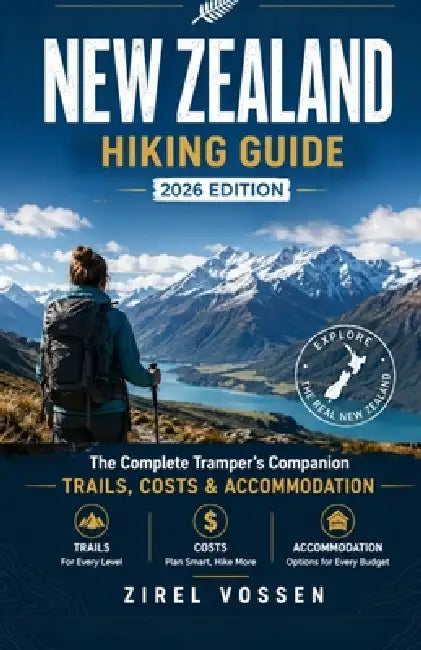 New Zealand Hiking Guide 2026 Edition: The Complete Tramper's Companion Trails, Costs & Accommodation by Zirel Vossen