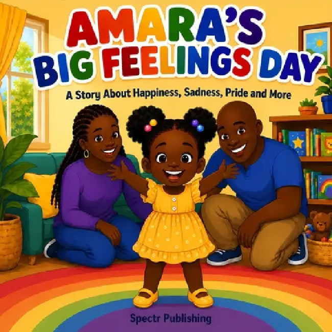 Amara's Big Feelings Day: A Story About Happiness, Sadness, Pride and More by Spectr Publishing