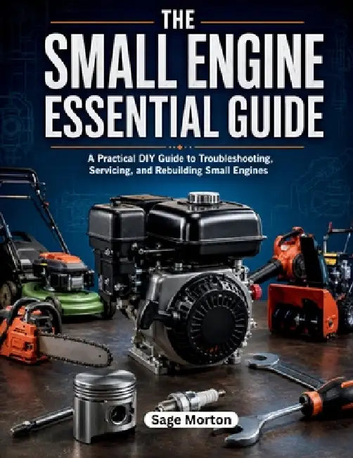 The Small Engine Essential Guide: Step by step blueprint for troubleshooting, servicing and rebuilding power equipment to achieve complete DIY self-re by Sage Morton