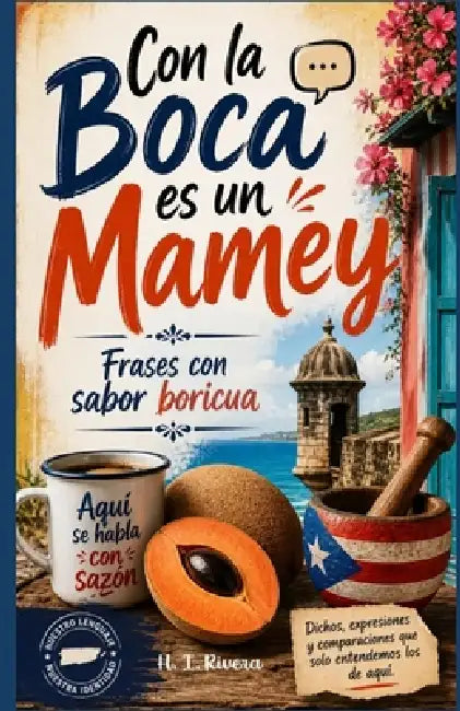 Con la Boca es un Mamey: Frases con Sabor Boricua by Hector Rivera