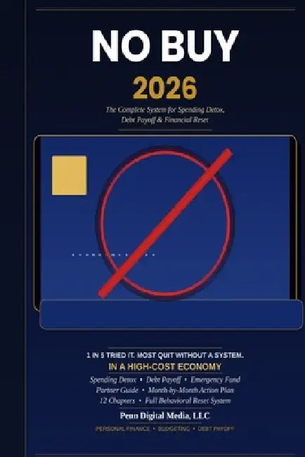 No Buy 2026: The Complete System for Spending Detox, Debt Payoff, and Financial Reset in a High-Cost Economy by Penn Digital Media LLC