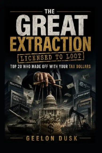 The Great Extraction: Licensed to Loot: Top 20 who made off with your Tax Dollars by Geelon Dusk
