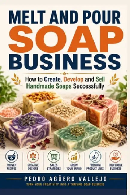 Melt and Pour Soap Business: How to Create, Develop, and Sell Handmade Soaps Successfully by Pedro Agüero Vallejo