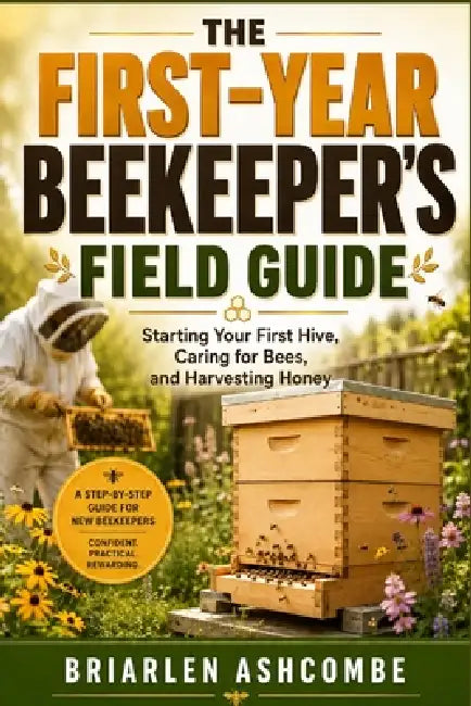 The First-Year Beekeeper's Field Guide: Starting Your First Hive, Caring for Bees, and Harvesting Honey by Briarlen Ashcombe