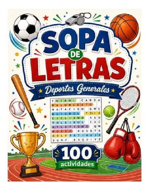 Sopa de Letras: Deportes Generales. by Bogart Albornoz