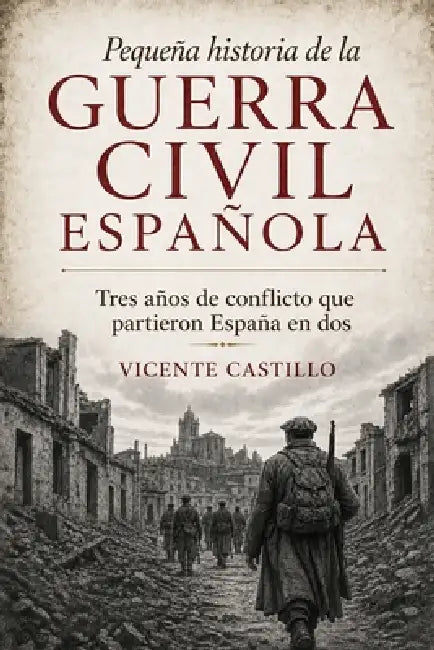 Pequeña historia de la Guerra Civil española: Tres años de conflicto que partieron España en dos by Vicente Castillo
