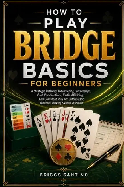 How to Play Bridge Basics for Beginners: A Strategic Pathway To Mastering Partnerships, Card Combinations, Tactical Bidding, And Confident Play For En by Briggs Santino