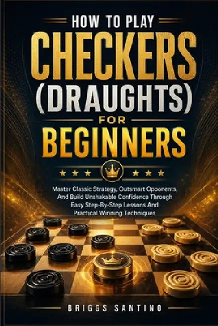 How to Play Checkers (Draughts) for Beginners: Master Classic Strategy, Outsmart Opponents, And Build Unshakable Confidence Through Easy Step-By-Step by Briggs Santino