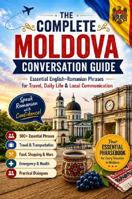 The Complete Moldova Conversation Guide: Essential English-Romanian Phrases for Travel, Daily Life & Local Communication by Jude Archer