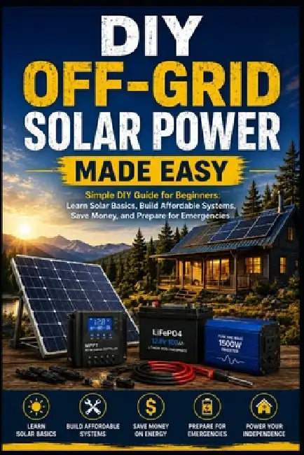 DIY Off-Grid Solar Power Made Easy: Simple DIY Guide for Beginners: Learn Solar Basics, Build Affordable Systems, Save Money, and Prepare for Emergenc by Elgin Shoaf