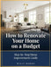 How to Renovate Your Home on a Budget: Step-by-Step cheap Home Improvement Guide by Willy Ribery