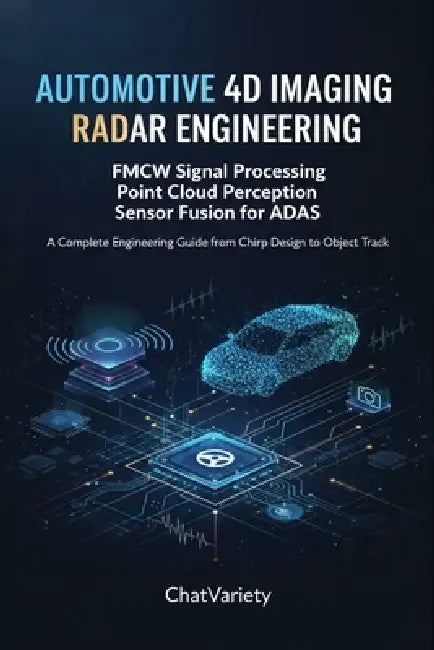 Automotive 4D Imaging Radar Engineering: FMCW Signal Processing, Point Cloud Perception, and Sensor Fusion for ADAS: A Complete Engineering Guide from by Chatvariety Team