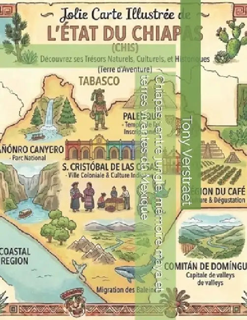 Chiapas: entre jungle, mémoire maya et terres vivantes du Mexique by Tony Verstraet