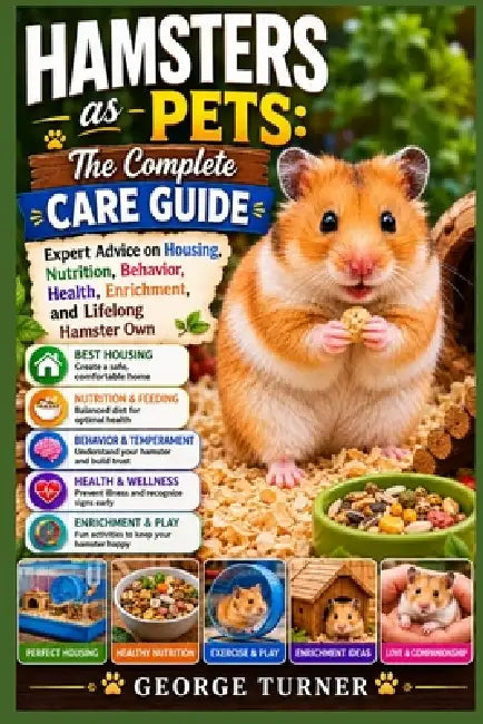 Hamsters as Pets: The Complete Care Guide: Expert Advice on Housing, Nutrition, Behavior, Health, Enrichment, and Lifelong Hamster Own by George Turner