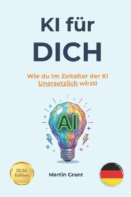 KI fur DICH: Wie du im Zeitalter der KI Unersetzlich wirst! by Martin Grant