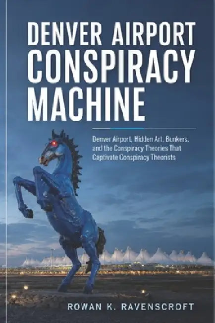 Denver Airport Conspiracy Machine: Denver Airport, Hidden Art, Bunkers, and the Conspiracy Theories That Captivate Conspiracy Theorists by Rowan K. Ravenscroft