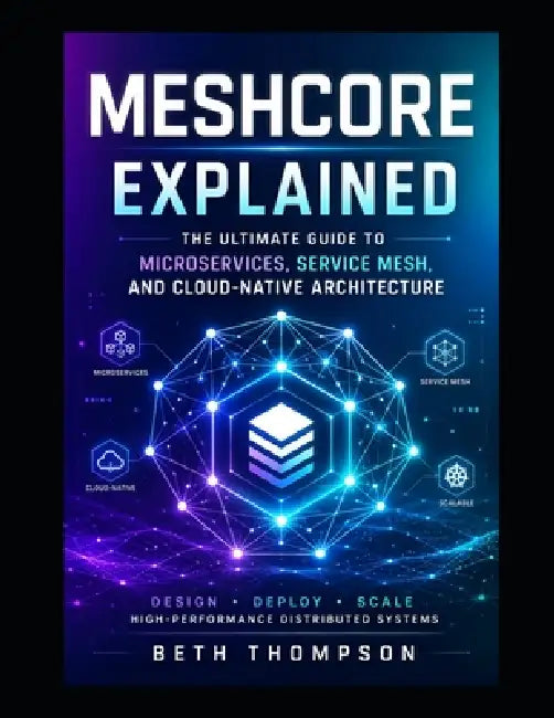 MeshCore Explained: The Ultimate Guide to Microservices, Service Mesh, and Cloud-Native Architecture: Design, Deploy, and Scale High-Performance Distr by Beth Thompson