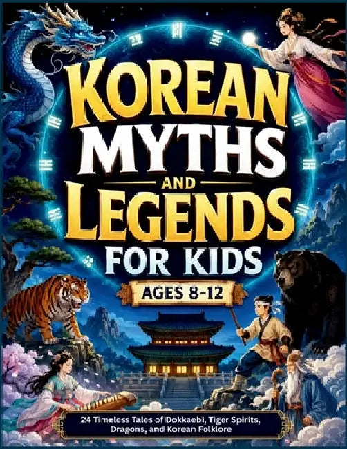 Korean Myths and Legends for Kids: 24 Timeless Tales of Dokkaebi, Tiger Spirits, Dragons, and Korean Folklore by Aryya Wayfinder